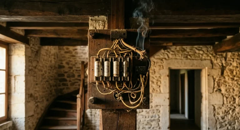 🏚️ Vieilles pierres, vieux câbles : Votre maison normande est-elle un musée… ou une bombe à retardement ?